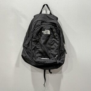 The North Face Black Backpack Lightweight Adjustable Straps Multiple Pockets